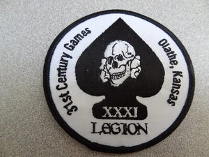 31st Century Games XXXI LEGION. Olathe Kansas Patch. - Picture 1 of 4