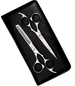 Professional Hairdressing Scissors Hair Cutting Thinning Scissors Shears Set - Picture 1 of 9