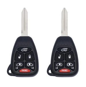 NEW PAIR CHRYSLER TOWN & COUNTRY KEYLESS REMOTE HEAD FOB M3N5WY72XX 04727351 - Bild 1 von 1