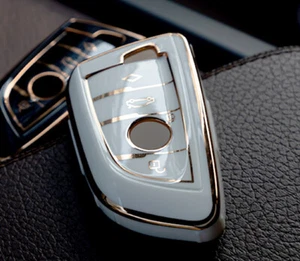 Accessoires étui clé de voiture porte-housse coque pour BMW X3 X5 X6 X7 G20 G30 G01 - Photo 1/6