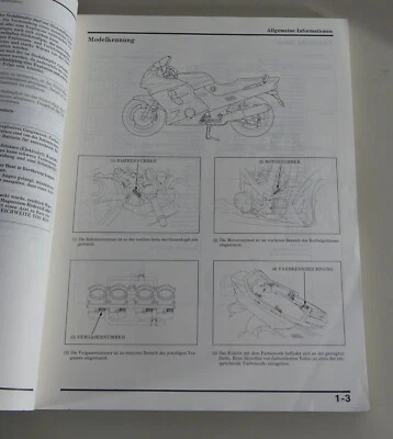 Manual de Taller Honda CBR 1000F Tipo SC24 Stand 1993 - Imagen 1 de 4