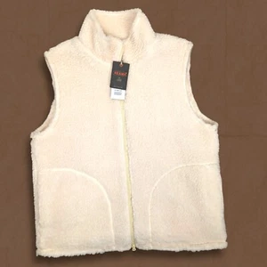 Beams Plus rare Wool Cream Gilet Winter Thick Vest Mens Uk Size XL NWT RRP £189 - Picture 1 of 11