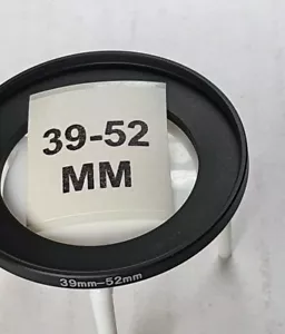 39-52mm Step Up Filter Adapter Ring 39mm Lens to 52mm For Leica Fujifilm 27mm - Picture 1 of 9