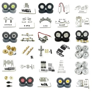 Aluminum Upgrade Parts silver Fit 1/24 RC Axial SCX24 AXI90081 AXI0001 /0002 car - Bild 1 von 142