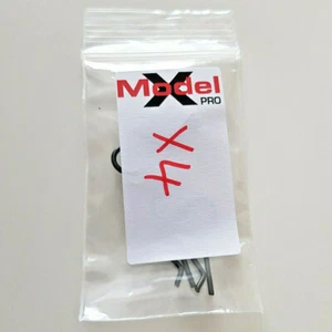x4 Black RC Car Truck Crawler Body Shell Clips Axial SCX UK Stock - Picture 1 of 2