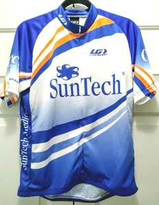 Jersey de ciclismo Louis Garneau. Talla: Mediana. Sun Tech. 100% poliéster. Cremallera 1/2. - Imagen 1 de 6