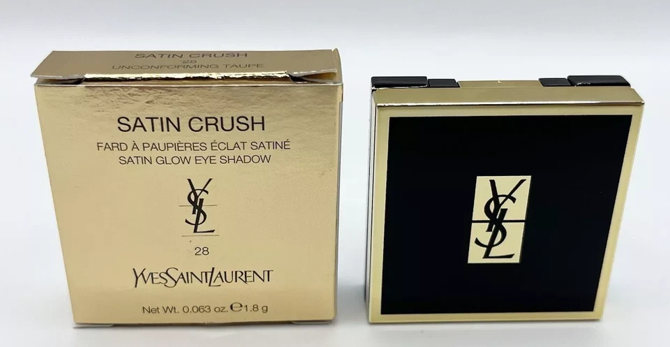 Yves Saint Laurent YSL Satin Crush Eyeshadow 28 Uncomforming Taupe Full Size NIB - Image 1 of 3