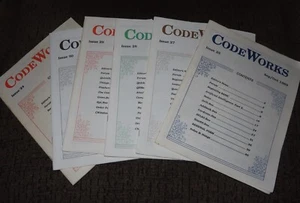 Ultra RARE CodeWorks or Code Works 6 copies 1989-1990 overall superb condition - Photo 1/10