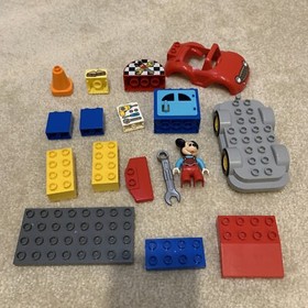 LEGO Duplo Mickey's Car Workshop 10829 Toy Building Set Disney Junior Clubhouse