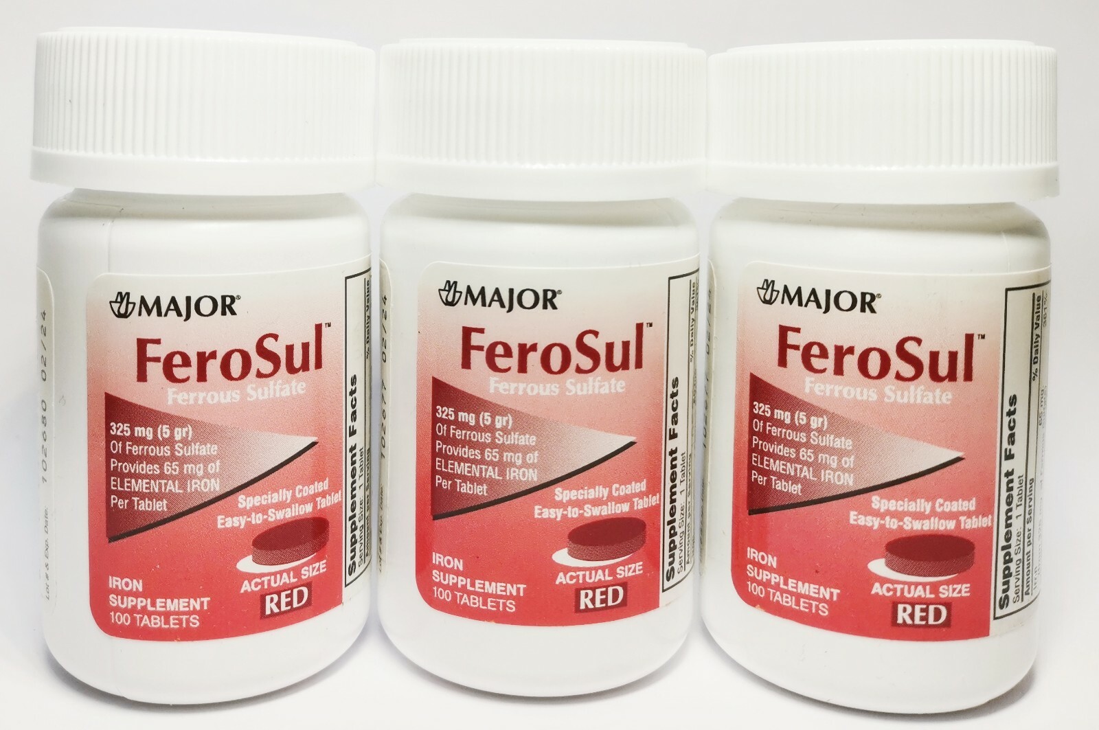 Ferrous Gluconate 324 Mg Tablets - 100 Ea 305740508015 | eBay