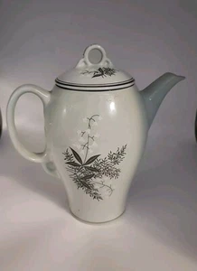 Lady Empire Permacal coffee/tea pot. MCM. Mint Green. Vintage - Picture 1 of 10