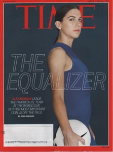 TIME Magazine   June 3/June 10, 2019    THE EQUALIZER Alex Morgan DOUBLE ISSUE - Picture 1 of 2