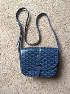 Goyard Shoulder/Crossbody Messenger Bag- Navy Blue