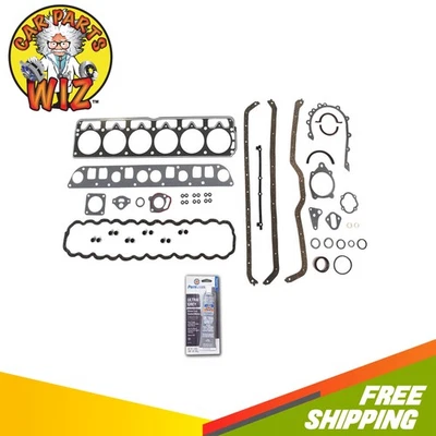 Engine Full Gasket Set Fits 1991 Jeep Cherokee Comanche Wrangler 4.0L L6 OHV 12v - Image 1 of 4