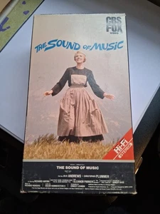 The Sound of Music VHS 2-Tape Set Starring Julie Andrews Pre-Owned As Is - Picture 1 of 6