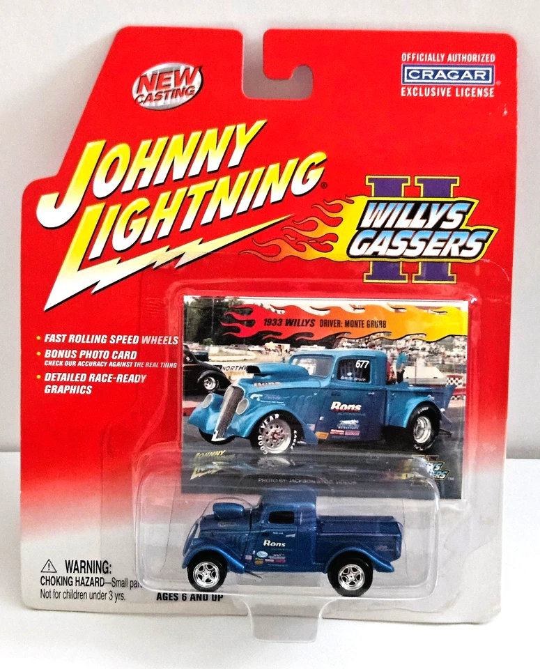 Chevy Buick Willy’s Hot Wheels Mattel Matchbox Johnny Lightning Cars