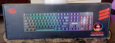 Redragon K671 Mechanical Gaming Keyboard - Black (Rainbow Backlit) - Image 1 of 3