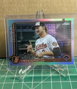 2025 Topps Chrome Gunnar Henderson Image Variation #213 SP Baltimore Orioles - Bild 1 von 1