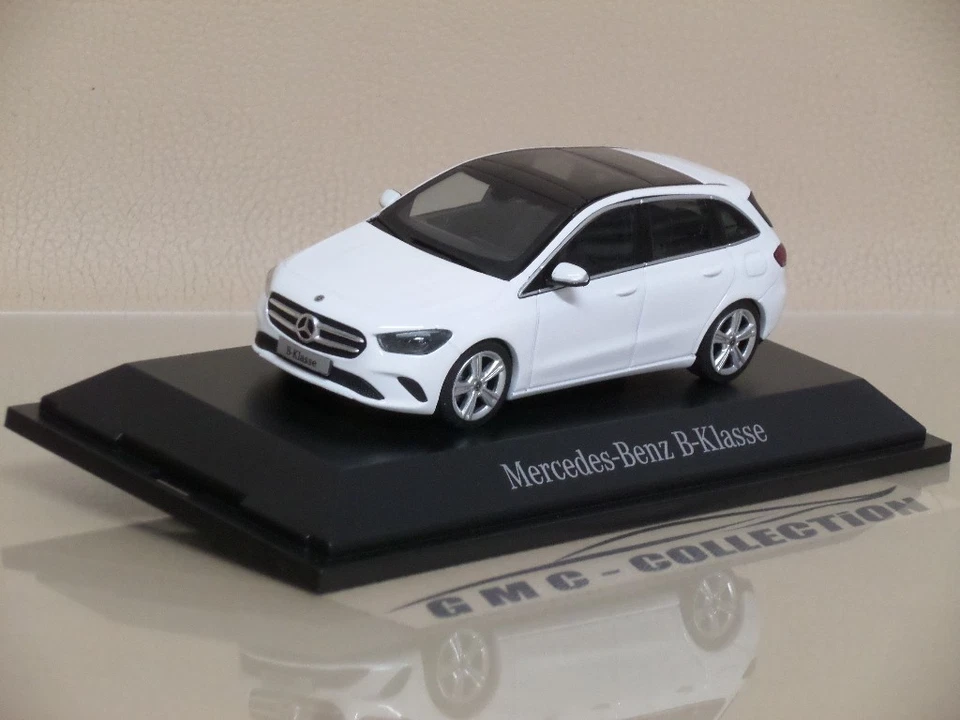MERCEDES-BENZ W247 B-CLASS 2018 BIANCO POLAR WHITE HERPA 1/43 - Immagine 1 di 3