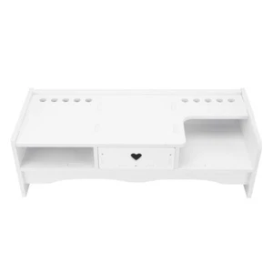 Elevated Storage Rack Office Computer Stands for Monitors Heightening - Afbeelding 1 van 12