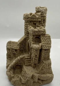 Vintage 1988 MR. Sandman Sandcastle Sculpture Real Sand 5” Bonus Starfish - Picture 1 of 12