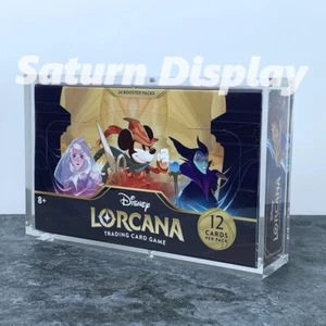 Disney Lorcana Booster Box - Estuche de exhibición de acrílico UV premium - Imagen 1 de 4