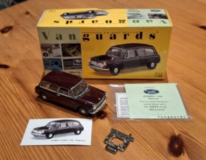 VA48001 LLEDO VANGUARDS MORRIS 1300 1:43 - MAROON - MINT / PERFECT MIB - Picture 1 of 2