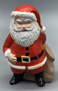 Vintage Keramik Duncan Weihnachtsmann 70er Jahre Weihnachten 3" Figur handbemalt - Bild 1 von 6