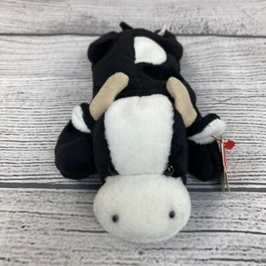 DAISY the Cow Beanie Babies TY Original Retired 1993 Small Stuffed Animal Toy - Picture 1 of 13