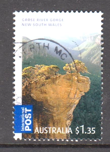 Australia 2008 Gorgeous Australia Grose river gorge NSW FU Int.Post Stamp - Picture 1 of 1