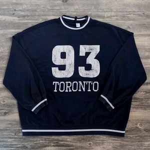 Toronto Women's Oversized Sweatshirt Medium Fits Bigger H&M Pullover Athleisure  - Picture 1 of 8