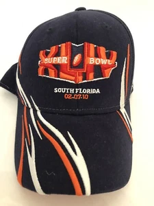 Baseball Cap 2010 NFL Super Bowl XLV Size S/M - Picture 1 of 8