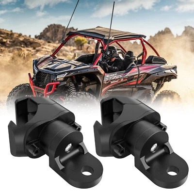 Mounting Bracket Clamp Pro-fit Cage 1.5-2" For LED Whip Lights Polaris UTV ATV - Image 1 of 4