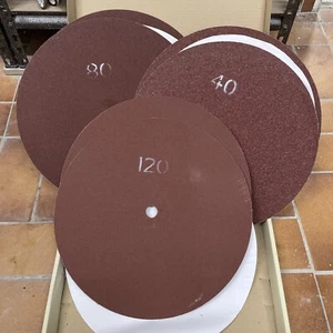 6/12 Doppel-Schleifscheiben neu für Einscheibenm.,Ø 406 mm,2xK40,2xK80,2xK120 - Bild 1 von 1