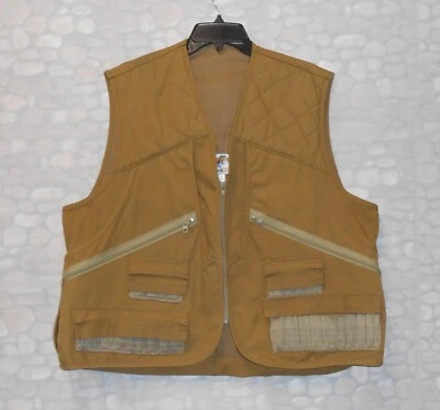 GAMEHIDE Hunting, Tactical, Utility CHUKKAR Vest - Brown -LARGE - VERY NICE - Image 1 of 3