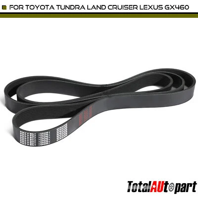 94.88 inch Serpentine Belt for Toyota Tundra 07-21 Lexus GX460 10-23 Peterbilt - Image 1 of 4