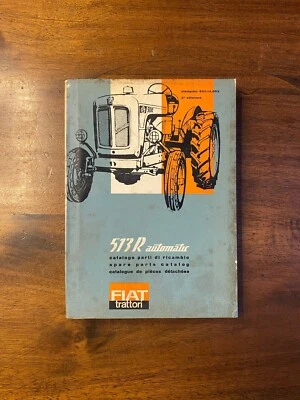 Catalogo Parti Ricambio - Fiat Trattori 513 R Automatic - Immagine 1 di 4