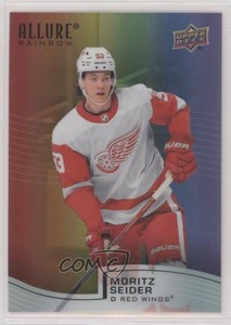 2021-22 Upper Deck Allure Rainbow Full Achievement Moritz Seider #R-16 Rookie RC