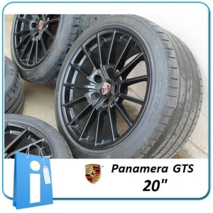 Original Jantes Porsche Panamera 970 GTS 20 " Turbo Gt Sport Noir Bbs RD458 459 - Picture 1 of 24