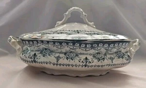 Vintage Hanley England JHW & Sons “Maltese” Covered Vegetable Dish - Picture 1 of 6
