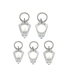 10 Pcs Mini Super Bright LED Micro Keychain White Light Key Ring Flash Torch #ur