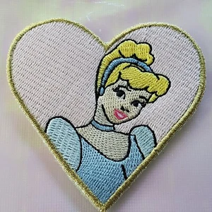 Stoney Clover Lane Disney Princess Heart Patch ~ Cinderella ~ New in Package - Picture 1 of 4