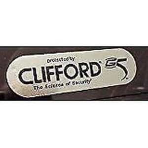 2 x Clifford G5 Concept 650 Pfeil 5.1 Avantguard 5.5 Autoalarm Fensteraufkleber - Picture 1 of 1