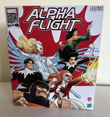 Marvel Legends Amazon Exclusivo 80 Años Alpha Flight - Sin abrir Foto 1 de 4
