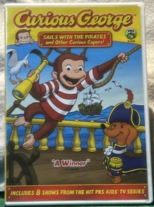 Curious George: Sails with the Pirates and Other Curious Capers (DVD) 2008 - Imagen 1 de 1