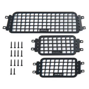Rete per finestrini auto fai da te rete per finestrino posteriore laterale per assiale SCX24 Wrangler - Foto 1 di 7