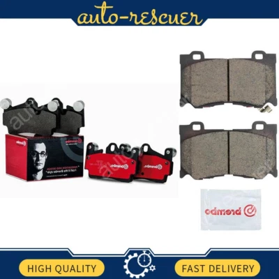 Juego de 2 pastillas de freno de disco delanteras traseras Brembo para Infiniti FX50 2013 a 2013 Foto 1 de 4