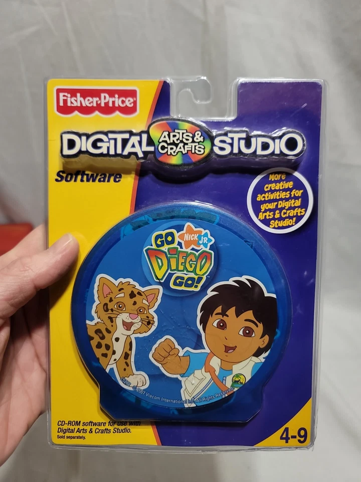 Fisher-Price Digital Arts and Crafts Studio-Go Diego Go Software NEW - Image 1 of 4