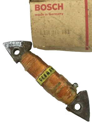 BOSCH ARMATURE PLATE IGNITION INTERNAL COIL 1 214 210 182 FITS JLO HIRTH SACHS  - Image 1 of 3