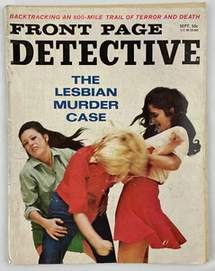 Front Page Detective Magazine, September 1970, Vintage True Crime Stories, Pulp - Picture 1 of 4